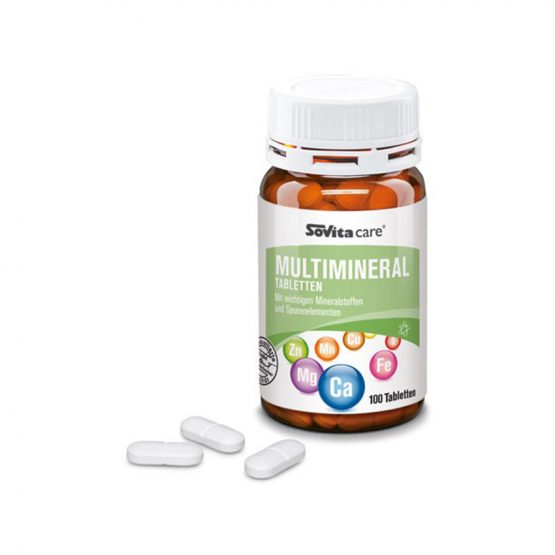 Multimineral-Tabletten: Με σημαντικά μέταλλα και ιχνοστοιχεία(100197)