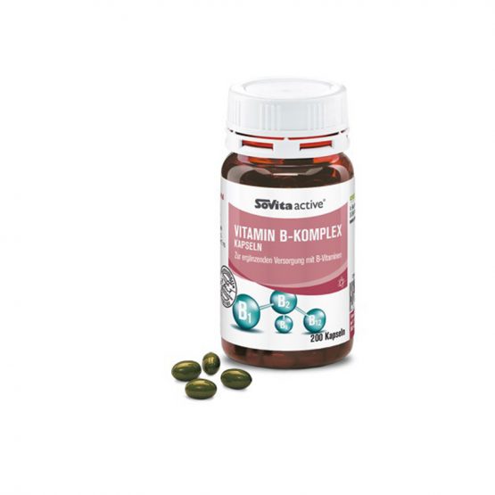 Vitamin·B·Komplex Kapseln (Σύμπλεγμα βιταμινών Β)(100239)
