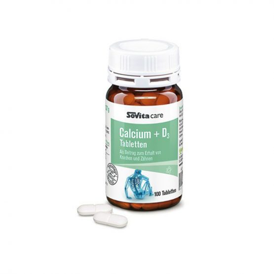 Calcium + D3 Tabletten (Ταμπλέτες ασβεστίου + βιταμίνης D3)(100244)